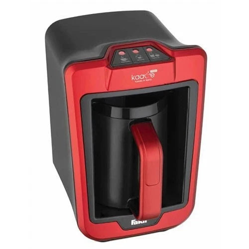 Fakir Kaave Trio Turkish Coffee Maker with Ember Brewing Function & Milk - 4 Cups Brewing Capacity - 735 W - Boil-Dry Protection