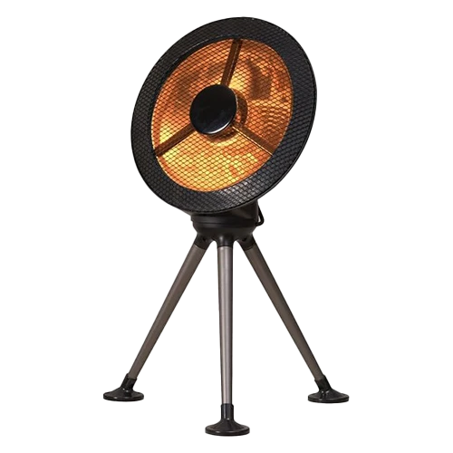 Moonlife Warmoon MF032 Sun Heater - 800W Fast Heating - Carbon Crystal Technology - Oscillating - Black