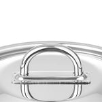 Silampos Nautilus Low Casserole - Silver