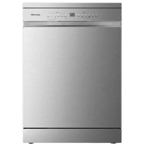 Hisense Dishwasher HS673C91XME - 16 Place Settings - Inverter Motor - Water Efficient - Ultra-Quiet Operation - 8 Wash Programs - Smart Connectivity & Drying - Stainless Steel