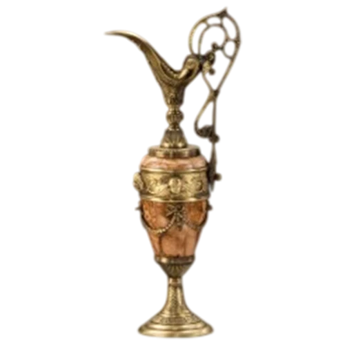 Virtus Antique Cleopatra-Ribbon Pink Decorative Jug 8553R - Bronze