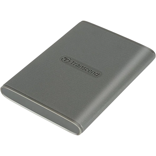 Transcend ESD360C Portable SSD - USB Type-C (USB 20Gbps) - Up to 2,000 MB/s - Gray