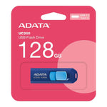 Adata UC300 USB Flash Drive - USB Type-C - Up to 100MB/s - Navy Blue