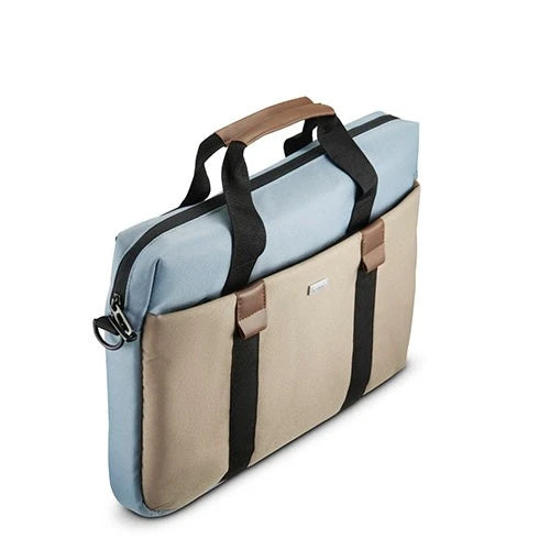 Hama Silvan Laptop Bag - Padded Laptop Compartment - Spacious Front Pocket - Trolley Strap