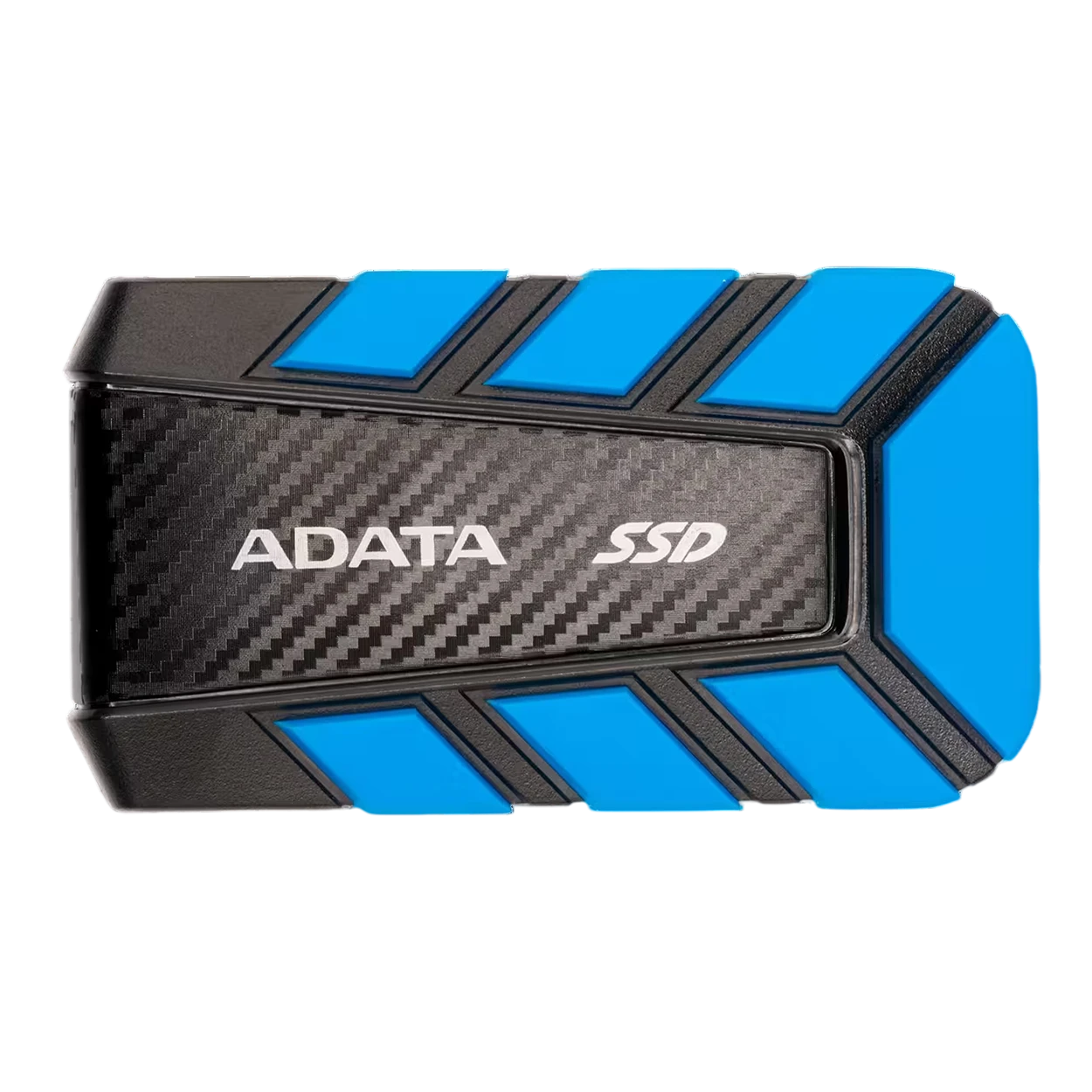 Adata Rugged External SSD SD820 - Blistering Performance - IP68 Water and Dust Resistance - Military Grade Drop Protection - Universal Multi-Device Compatibility - Black / Blue