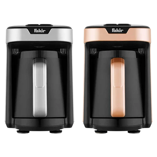 Fakir Coffee Maker Kaave Plus Ground Turkish Coffee Machine - 535 W - 4-Cup Capacity -Luminasense Technology -Safety Protections