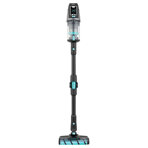 Fakir Bolt X Plus Aqua 8472 Upright Cordless Vacuum Cleaner - Wet & Dry Cleaning - Anti-Tangle Brush - HEPA Filter - Moon Gray