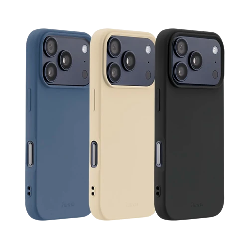 Hama Fantastic Feel Case for Apple iPhone 17 Pro 232400 - Slim Protective Cover - Scratch-Resistant TPU with Rubber-Oil Finish - Wireless Charging Compatible