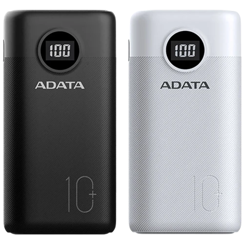 ADATA P10000QCD Power Bank - 10000mAh - Multi-Fast Charge - Digital Display