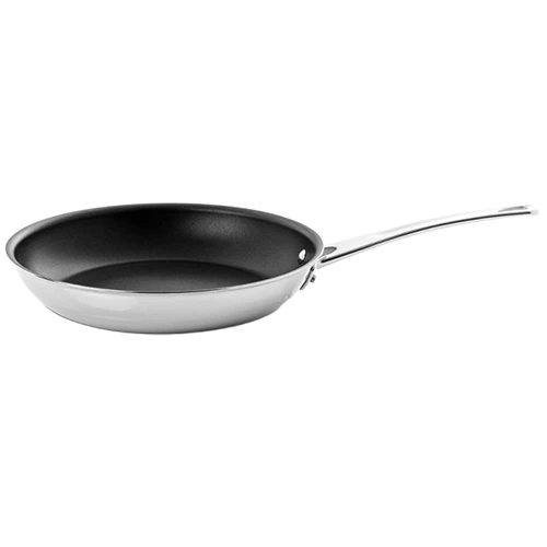 Silampos Supreme Prof Stainless Steel Frying Pan Non-Stick 30 cm - Silver / Black