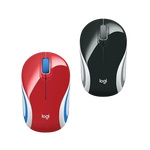 Logitech M187 Mini Wireless Mouse - 1000 DPI - Wireless - Pocket-Size Design