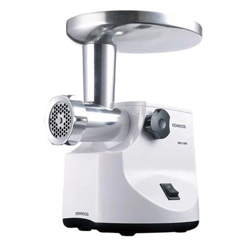 Kenwood Food Maker Pro Meat Grinder MG470007 - 1500W - Plastic & Metal - Reverse Function - 5 Attachments - White
