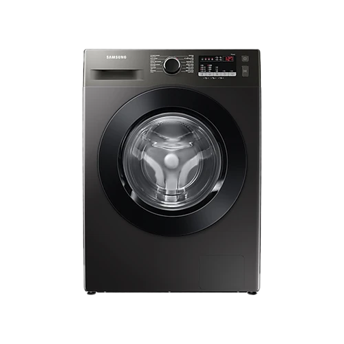 Samsung Front Load Washing Machine WW80T4040CX - 8 Kg and 1400 rpm Spin Speed - Digital Inverter Motor - Hygiene Steam - Diamond Drum - Grey