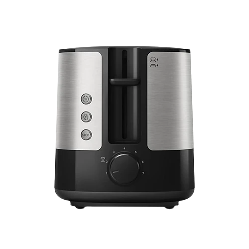 Philips Viva Collection Toaster HD2637/91 - 950W - Extra Wide Slots - Black
