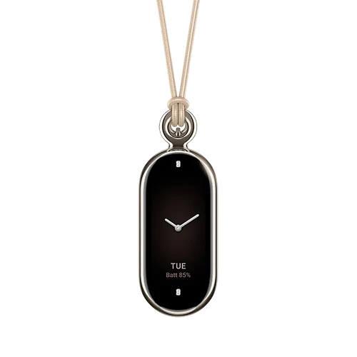 Xiaomi Smart Band 8 Pendant -Pendant Mode Support -  Step Tracking Functionality - Quick-Release Magnetic Design - Gold