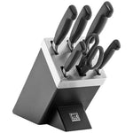 Zwilling Four Star 7 Pieces Knife Block Set