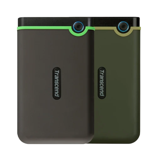 Transcend StoreJet 25M3 Portable Hard Drive - USB 3.1 Gen 1 - 5Gbps