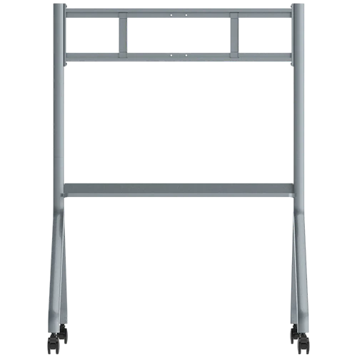 Hisense Mobile Cart WH3309-LK - Compatible with  65 to 86 Inch Interactive Displays - Adjustable Height - High Load Capacity - Silver