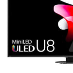 Hisense Television U8N Series - Mini-LED Pro+ Display Technology - VIDAA Smart OS - Dolby Vision IQ & Dolby Atmos - 4K ULED with 144Hz Game Mode Pro & 1800 Nits Peak Brightness - 2.1.2 Channel 50W Audio - Black