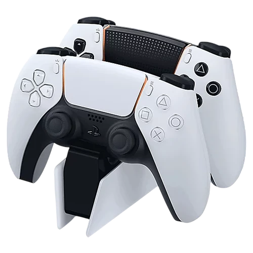 Sony PlayStation DualSense Charging Station - Click-in Design - Console-Speed Charging - USB Port Management - White