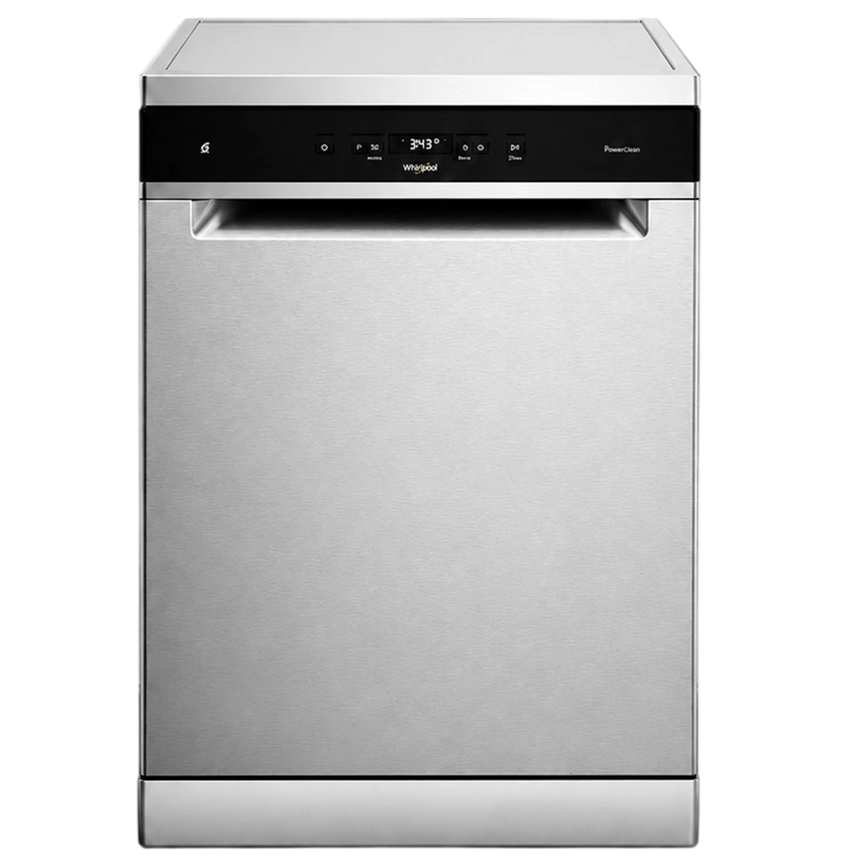Whirlpool Dishwasher WFC3C26PFX - 14 Place Settings and Third Rack - 6th Sense Smart Technology - PowerClean Pro Technology - NaturalDry System - 8 Versatile Wash Programs - Quiet Operation - Energy Efficiency - Stainless Steel