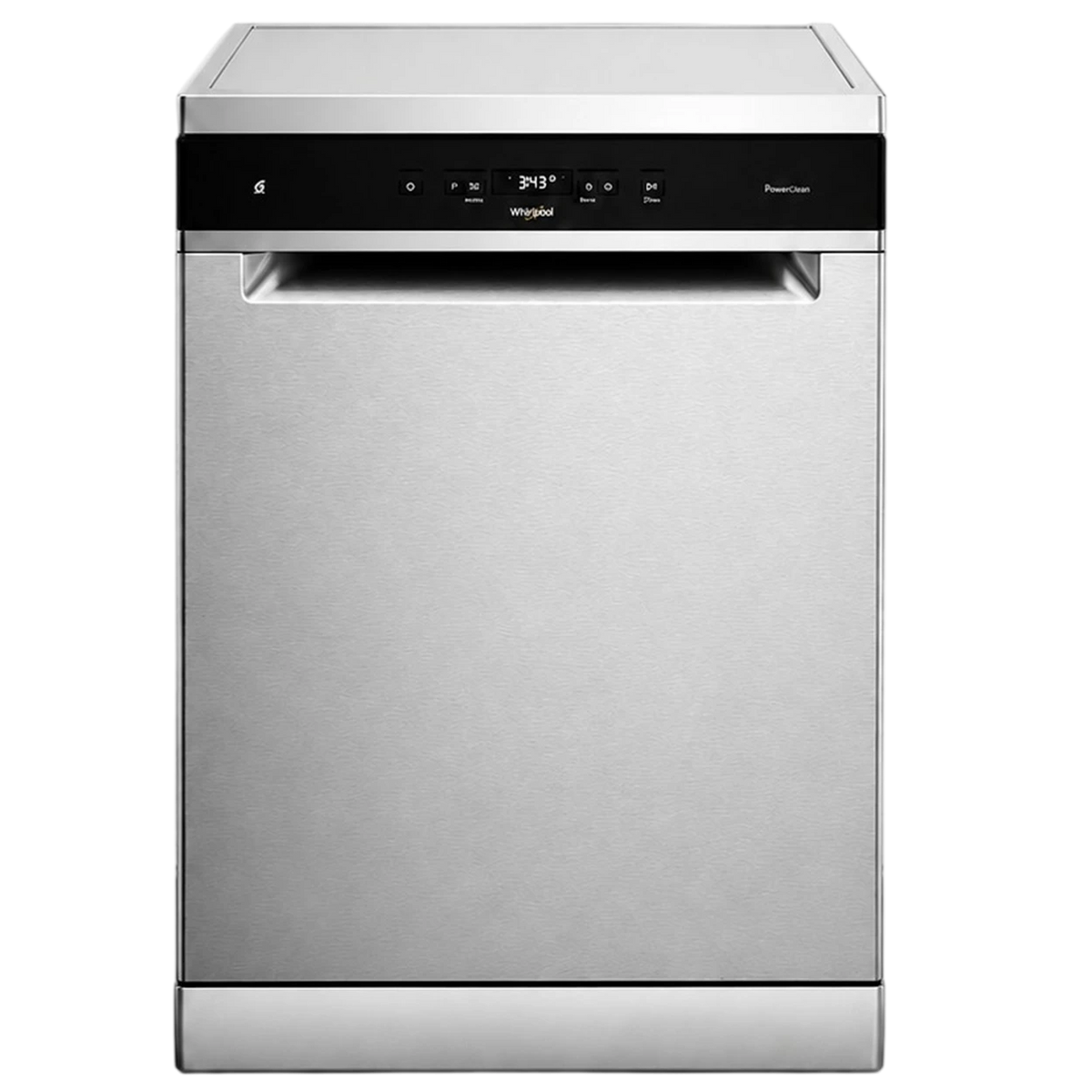 Whirlpool Dishwasher WFC3C26PFX - 14 Place Settings and Third Rack - 6th Sense Smart Technology - PowerClean Pro Technology - NaturalDry System - 8 Versatile Wash Programs - Quiet Operation - Energy Efficiency - Stainless Steel