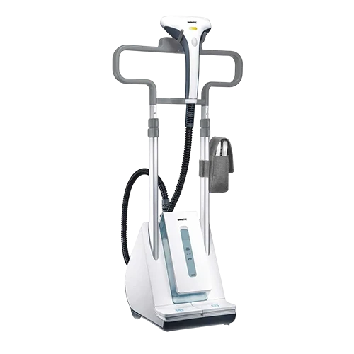 Shownic Garment Steamer SG-FSH2200B- 2250W Power - 1.6L Removable Water Tank- 2-Level Foot Pedal Control - White