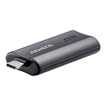 ADATA SC750 External SSD - USB 3.2 Gen2 Type-C - 1,050 MB/s - Black Titanium