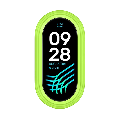 Xiaomi Smart Band 8 Running Clip - Secure Shoe Mount - Professional Motion Analysis - Green