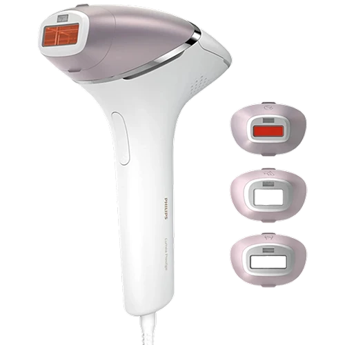 Philips Grooming Lumea Prestige BRI947/60 IPL Hair removal device with SenseIQ -  White/Pink