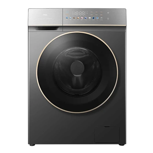 TCL Front Load Washing Machine & Dryer Combo C7110FLG - 10/7 Kg Wash and 1200 RPM Spin Speed - Direct Drive Inverter Motor - 15 Smart Programs - Child Lock - Gray