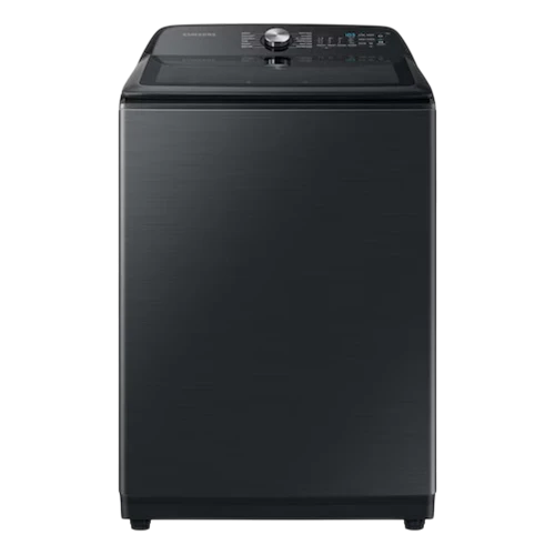 Samsung Top Loading Washing Machine WA22A8376GV - 22 Kg and and 700 RPM Spin Speed- Digital Inverter Motor - 12 Wash Programs - Hygiene Steam and BubbleStorm - Black
