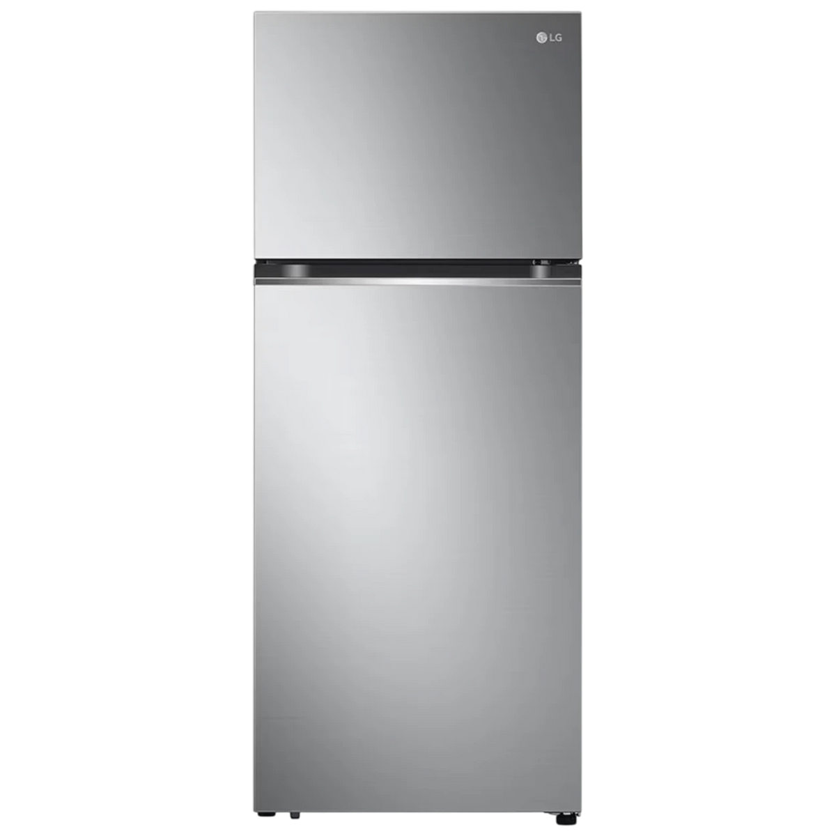 LG Top Mount Refrigerator GNB-582GVLP - 15 ft. Capacity - Smart Inverter Compressor - LinearCooling Technology - Door Cooling+ Technology - Multi-Air Flow System - Fresh-0 Zone & Tempered Glass Shelves - Silver