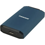 Transcend ESD410C Portable SSD - USB 20Gbps USB 3.2 Gen 2x2 - Up to 2,000 MB/s - Dark Blue