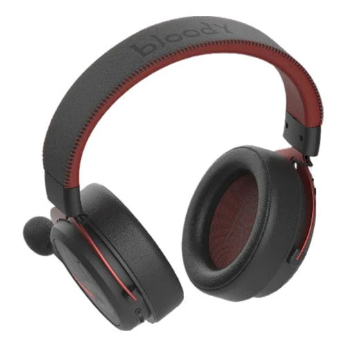 Bloody MR590 Gaming Wireless Headset - Multi-Connectivity Options - 50mm M.O.C.I. Hybrid Diaphragm - 3D Precision Sound - Extreme Low Latency Gaming - Dual-Mic ENC Noise Cancelling