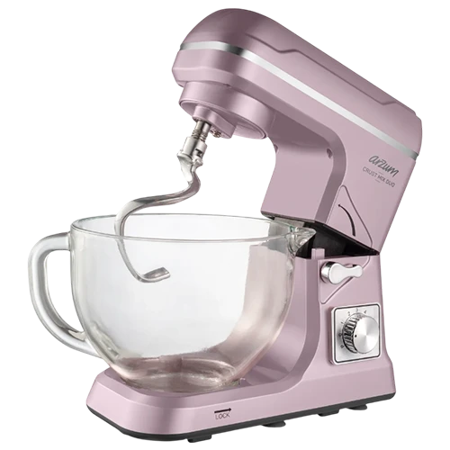 Arzum AR1129D Crust Mix Dual Stand Mixer - 1000W - 6 Stage Speed Control - 3-in-1 Attachments -  Dreamline
