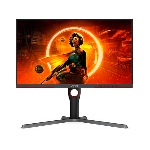 AOC Q27G3Z Gaming Monitor Q27G3Z/89 - 27 Inch - QHD - Fast IPS - 240Hz 0.5ms - AdaptiveSync - Black