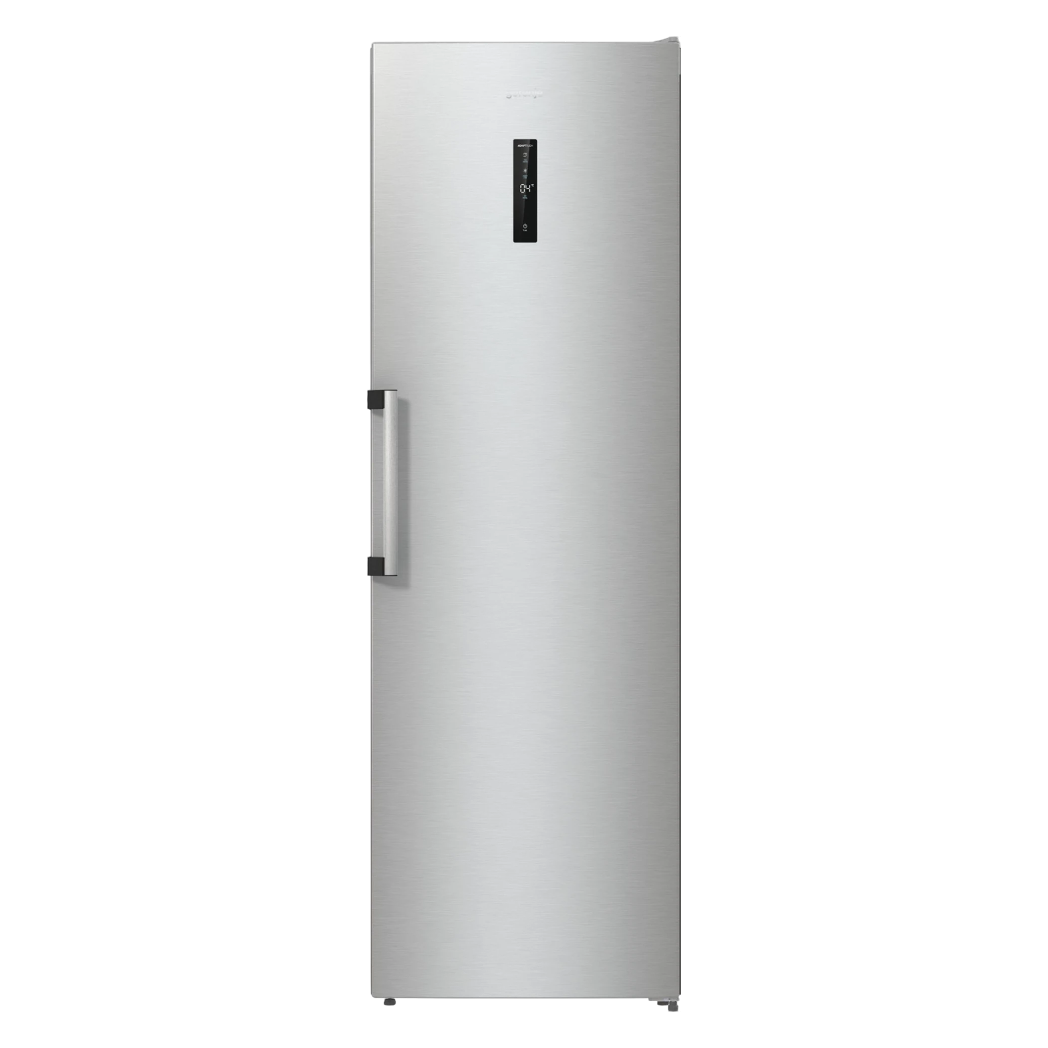 Gorenje Single Door Refrigerator R619DAXL6UK - 14.5 ft. Capacity - Intelligent AdaptTech System - DynamicCooling Technology - CrispZone with Humidity Control - Slot-in Installation - Grey