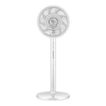 Moonlife Windymoon Standing Pedestal Fan MF015 - 9-Blade High Airflow - 60W Silent Motor - 3 Speeds