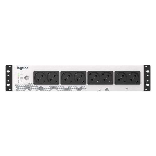 Legrand UPS Keor PDU 800VA - 480W - 8 Protected Outlets - 2U Rackmount - Silent Operation