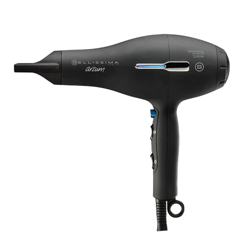 Arzum AR5003 Professional Ionic Hair Dryer - 2200W AC Motor - Ionic Technology - 2 Speed & 3 Heat Settings - Cold Air Function - Volume Diffuser - Black