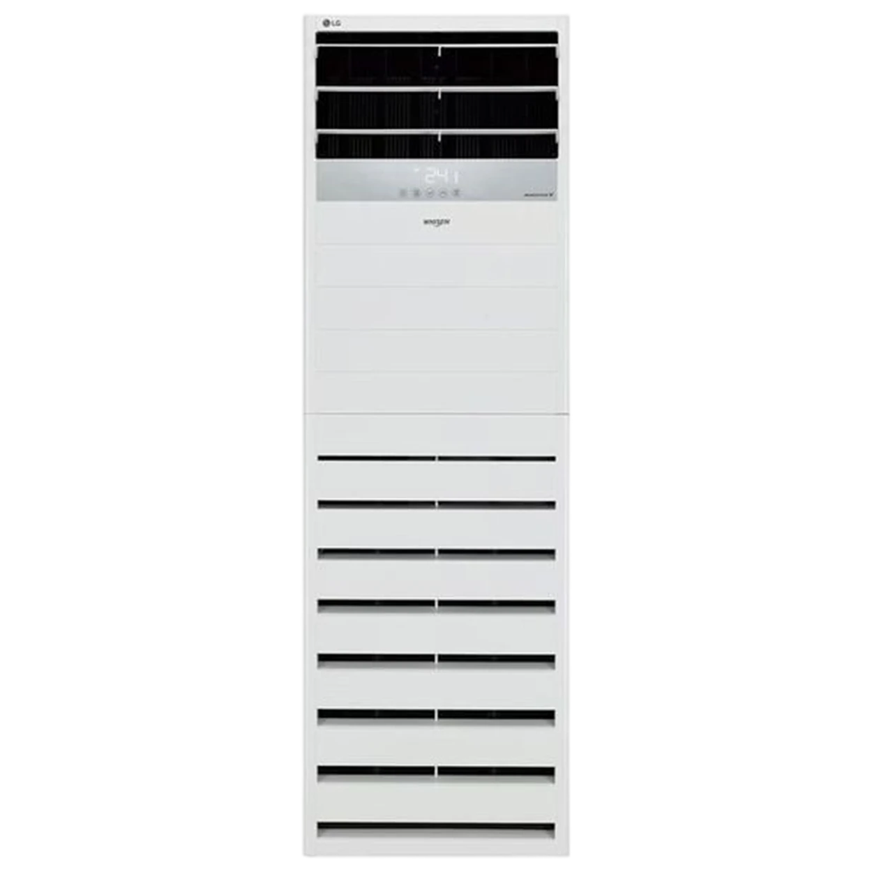LG Floor Standing Air Conditioner AP-W36GT3 - 3 Ton Capacity - Dual Performance - Inverter Technology - 20 Meter Powerful Airflow - Single-Phase Power Supply - White
