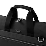 Hama Ultimate Laptop Bag - Water-Repellent Material - Trolley Strap - Laptop and Tablet Compartment - Black