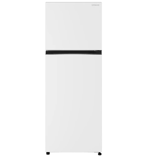 Hitachi Top Mount Refrigerator HRTN6443SPWHSG - 15 ft. Capacity - Efficient Inverter Compressor - Selectable Zone Customizable Storage - Dual Sense Surround Cooling - Triple Power Filter - Pure White
