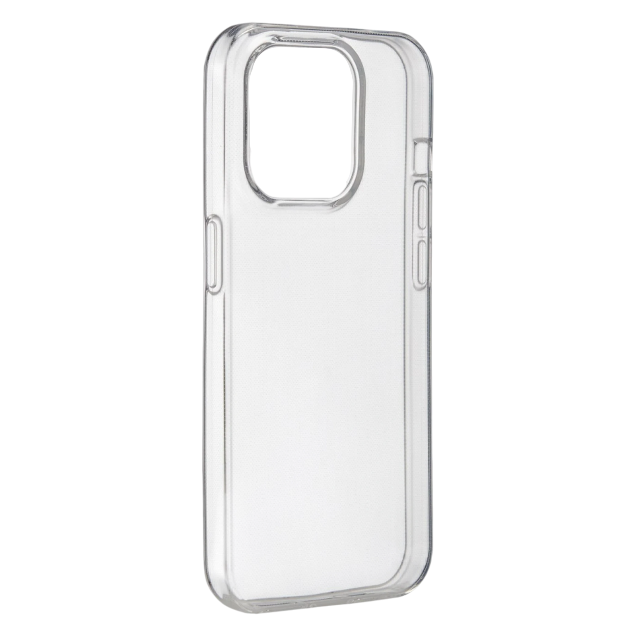 Hama Always Clear Case 136015 - iPhone 15 Pro - Durable Anti-Yellowing TPU - Wireless Charging Compatible - Transparent