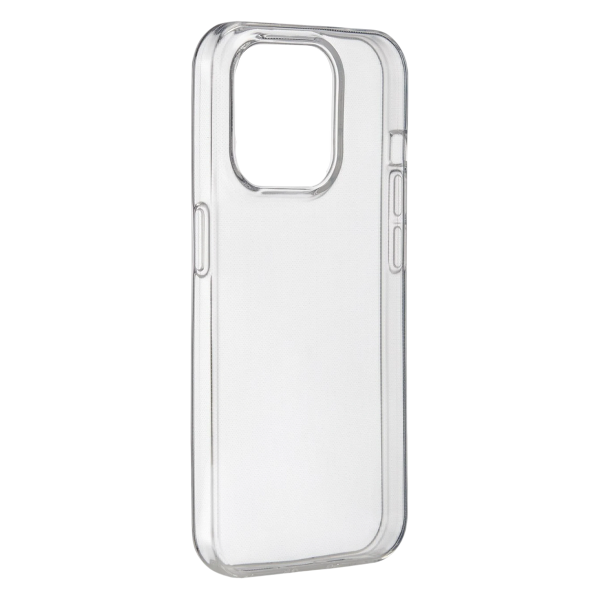 Hama Always Clear Case 136015 - iPhone 15 Pro - Durable Anti-Yellowing TPU - Wireless Charging Compatible - Transparent