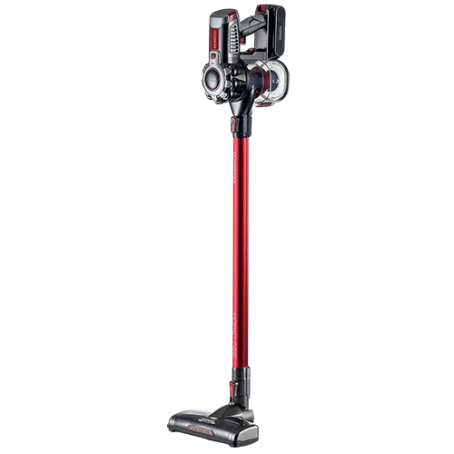 Kenwood SVM12.000RD Handheld Vacuum Cleaner - 160W - Powerful Suction - 2-in-1 Dual Functionality - LED Brush Head Technology - HEPA Triple Filtration - Red