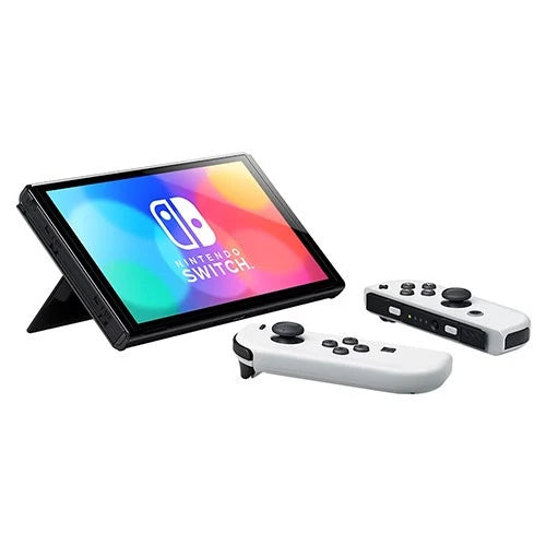 Nintendo Switch OLED Model - 64GB - 7 Inch OLED Screen - Wired LAN Port - Seamless Transition Modes