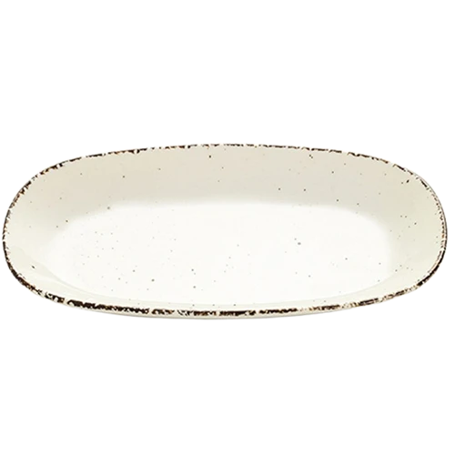 Gural Model GBSEO24KY58KH Ent Otel 24 cm - Oval Plate Side Brown