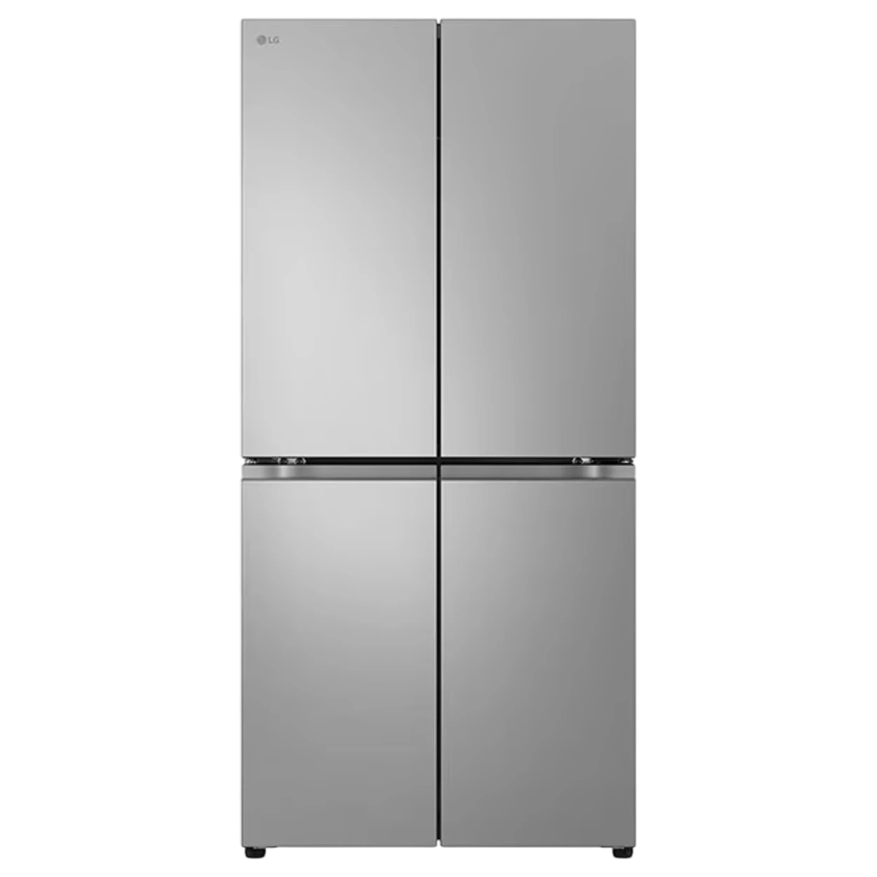 LG French Door Refrigerator GCL-334DFPD - Multi-Compartment Internal Organization - No Frost Technology - Inverter Linear Compressor - DoorCooling+ Technology - Silver